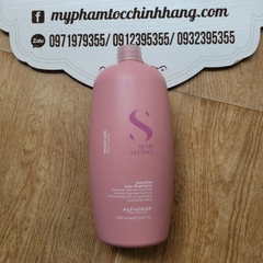 Dầu gội, mặt nạ tóc, kem xả khô giữ ẩm Alfaparf Milano SDL Moisture (Semi Di Lino Moisture Nutritive Low Shampoo, Mask & Leave-in Conditioner)