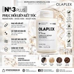 OLAPLEX Nº.3PLUS COMPLETE REPAIR TREATMENT 100ML – PHỤC HỒI TÓC HƯ TỔN TRONG 3 PHÚT