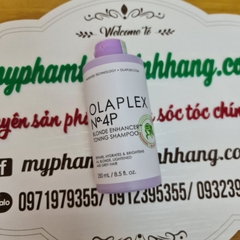 Bộ đôi chăm sóc tóc tím chuyên dụng cho tóc tẩy, tóc sáng màu OLAPLEX No.4P và OLAPLEX No.5P