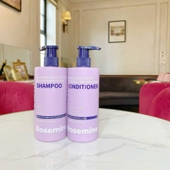 ROSEMINE PROFESSIONAL Gội xả giảm rụng, kiểm soát dầu tạo độ phồng và phục hồi tóc hư tổn 500 ml