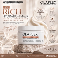 OLAPLEX Rich Hydration Mask | Mặt nạ dưỡng ẩm chuyên sâu cho tóc khô, sợi vừa đến dày 200ML