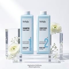Cặp Dầu Gội Và Dầu Xả SASABA Extra No.1 & No.2 800ml