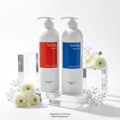 Cặp Dầu Gội và Dầu Xả SASABA Tròn 500ml 800ml