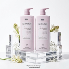 Dầu gội và dầu xả phục hồi tóc hư tổn Kerasilk Repairing Shampoo & Conditioner