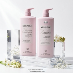 Dầu gội và dầu xả làm mượt tóc Kerasilk Smoothing Shampoo & Conditioner