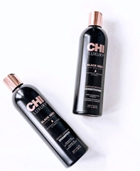 Dầu gội xả CHI Luxury Black Seed Oil(CHI Luxury Black Seed Oil Gentle Cleansing Shampoo & Moisture Replenish Conditioner) 355ml 739ml