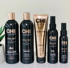 Dầu gội xả CHI Luxury Black Seed Oil(CHI Luxury Black Seed Oil Gentle Cleansing Shampoo & Moisture Replenish Conditioner) 355ml 739ml