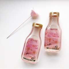 Cặp dầu gội và dầu xả siêu dưỡng tinh chất Beaver Cherry blossom dành cho tóc dầu