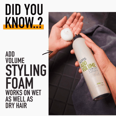 Bọt tạo kiểu tăng độ phồng KMS Add Volume Styling Foam 300ml