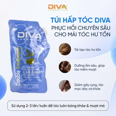 Kem hấp phục hồi chuyên sâu Divasea Collagen Hair Mask 500ml