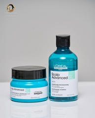 Dầu Gội Kiểm Soát Dầu L'Oreal Scalp Advanced Anti-Oiliness Shampoo 300ml/500ml/1500ml