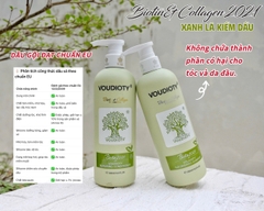 DẦU GỘI XẢ BIOTIN COLLAGEN XANH KIỀM DẦU MƯỢT TÓC (MẪU TRÒN MỚI) 500ML - 1000ML