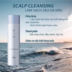 Xịt bọt tẩy tế bào chết da đầu 003 Number Three Muriem Crystal Scalp Cleansing Foam 250g