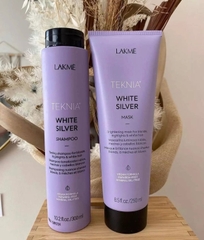 DẦU GỘI XẢ LAKME TEKNIA CHO TÓC NHUỘM MÀU BẠC 300ML - 250ML