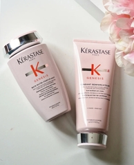 Dầu gội và dầu xả Kérastase Genesis phục hồi sợi tóc yếu, giảm đứt gãy thân tóc