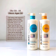 Cặp dầu gội xả Olexrs Argan Oil Collagen Hair Salon 500ml 960ml