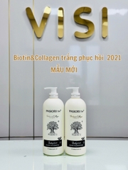 Dầu gội xả trắng phục hồi chống rụng Biotin & Collagen 500ml - 1000ml