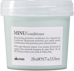 Bộ sản phẩm DAVINES MINU gồm dầu gội, dầu xả và hấp – chuyên dùng cho tóc nhuộm