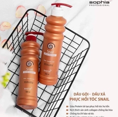 DẦU GỘI XẢ SHOPHIA SNAIL PROFESSIONAL SHAMPOO & CONDITIONER 500ML