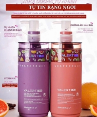 Cặp Gội Xả Bưởi Valert Grapefruit Mẫu Mới 2025 850ml