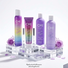 Dầu gội xả CHI Vibes Hair to Slay – Dưỡng ẩm và phục hồi tóc hư tổn (CHI Vibes Hair to Slay Daily Moisturizing Shampoo & Split-End Mending Conditioner) 355ml