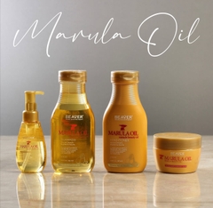 Dầu gội xả BEAVER tinh dầu Marula & Xoài Nam Phi làm mượt và bóng tóc (BEAVER Marula Oil Smooth & Shine Shampoo & Conditioner)