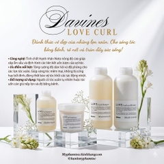 Dầu gội – dầu xả cho tóc uốn xoăn Davines  Essential Haircare LOVE CURL
