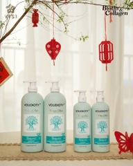 GỘI XẢ PHỤC HỒI TÁI TẠO TÓC BIOTIN & COLLAGEN VOUDIOTY 1000ML