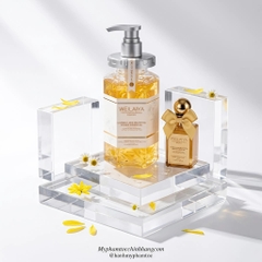 Sữa tắm trắng da cánh hoa cúc vạn thọ Weilaiya (Marigold Petal Whitening Shower Gel) 450ml