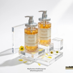 Sữa tắm trắng da cánh hoa cúc vạn thọ Weilaiya (Marigold Petal Whitening Shower Gel) 450ml