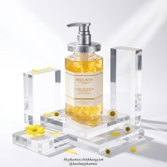 Sữa tắm trắng da cánh hoa cúc vạn thọ Weilaiya (Marigold Petal Whitening Shower Gel) 450ml