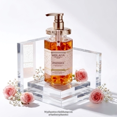 Sữa tắm trắng da cánh hoa hồng Damask Weilaiya Rose Petal Whitening Shower Gel 10ml 450ml