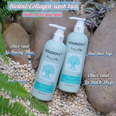 GỘI XẢ PHỤC HỒI TÁI TẠO TÓC BIOTIN & COLLAGEN VOUDIOTY 1000ML