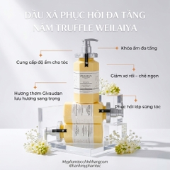 DẦU GỘI XẢ PHỤC HỒI NẤM ĐA TẦNG WEILAIYA TRUFLLE 450ML