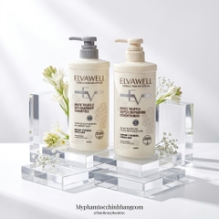 Dầu gội xả chiết xuất nấm Elvawell White Truffle Shampoo, Conditioner 500ml 1000ml