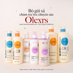 Cặp dầu gội xả Olexrs Argan Oil Collagen Hair Salon 500ml 960ml