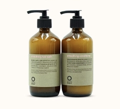 Bộ Dầu Gội & Xả Siêu Mượt OWAY Smoothing Hair Bath & Conditioner 240ml/ 950ml