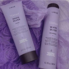 DẦU GỘI XẢ LAKME TEKNIA CHO TÓC NHUỘM MÀU BẠC 300ML - 250ML