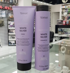 DẦU GỘI XẢ LAKME TEKNIA CHO TÓC NHUỘM MÀU BẠC 300ML - 250ML