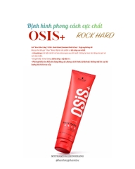 KEM TẠO NẾP TÓC NAM SIÊU CỨNG OSIS+4 ROCK HARD 150ML (vỏ mới)