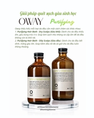 Dầu Gội Trị Gàu Cho Da Đầu Khô Oway Purifying Hair Bath for Dry Scalps