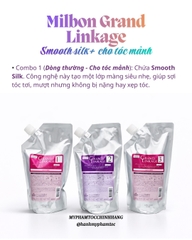 Bộ hấp phục hồi tóc hư tổn 3 bước Milbon Deesse’s Hair Treatment 3 Steps