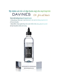 Dung dịch dưỡng tóc tạo bóng tức thì Davines Oi Liquid Luster 300ml