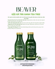 Cặp dầu gội và dầu xả BEAVER Tea Tree Purifying Shampoo & Conditioner