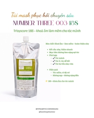 Kem hấp phục hồi tóc 003 Trisyscore 18S/18H/ CEC Number Three Trisyscore CEC Hair Treatment 500ml