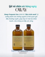 Dầu Gội & Dầu Xả Hằng Ngày Oway daily Frequent Use Hair & Scalp Bath + Oway Frequent Use Conditioner