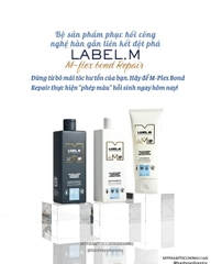 DẦU GỘI XẢ, MẶT NẠ TÓC LABEL.M M-PLEX BOND REPAIRING SIÊU PHUC HỒI 300ML, 1000ML