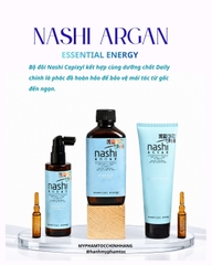 Bộ dầu gội – dầu xả chống rụng tóc Nashi Energy -Nashi Argan Energy Shampoo & Conditioner