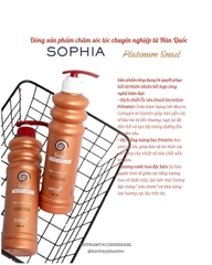 DẦU GỘI XẢ SHOPHIA SNAIL PROFESSIONAL SHAMPOO & CONDITIONER 500ML