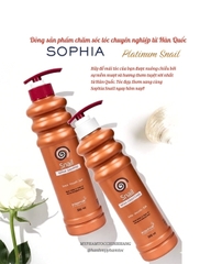 DẦU GỘI XẢ SHOPHIA SNAIL PROFESSIONAL SHAMPOO & CONDITIONER 500ML